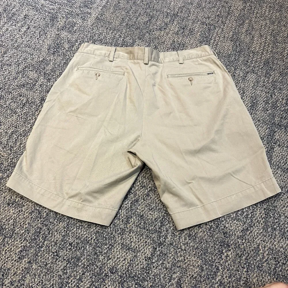 Polo Ralph Lauren Men's Shorts Size 35 Beige Classic Fit 9